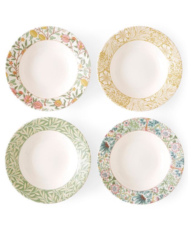 Morris & Co. set of 4 pasta bowls